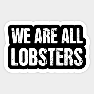 Peterson - Lobster Sticker